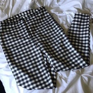 Never Worn ASOS checkered pants. Size 10!